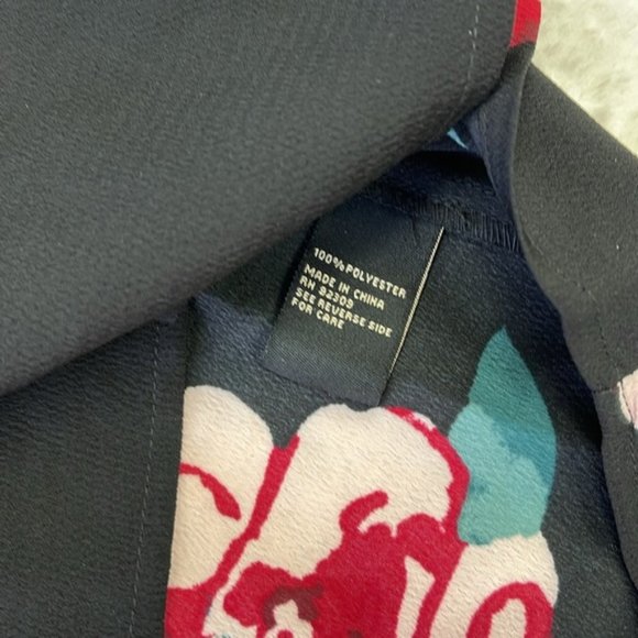 DG2 by Diane Gilman Floral-Print Cascade Tunic - Picture 8 of 8